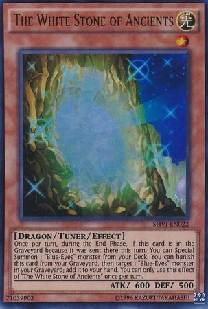 The White Stone of Ancients SHVI EN022 Ultra Rare Unlimited The White Stone of Ancients SHVI EN022 Ultra Rare Unlimited