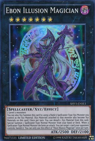 Ebon Illusion Magician SHVI ENSE1 Super Rare Limited Edition Shining Victories 1st Edition Singles Ebon Illusion Magician SHVI ENSE1 Super Rare Limited Edition Shining Victories 1st Edition Singles