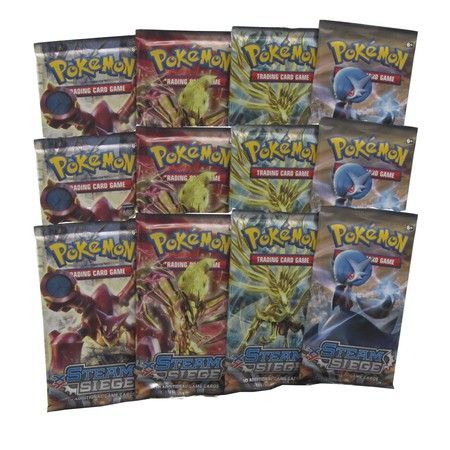 XY Steam Siege 12 Booster Pack Lot Pokemon Pokemon Lots Bundles XY Steam Siege 12 Booster Pack Lot Pokemon Pokemon Lots Bundles