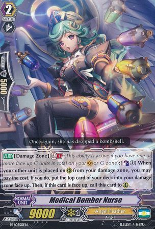 Medical Bomber Nurse PR 0250EN Promo Medical Bomber Nurse PR 0250EN Promo