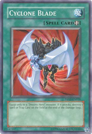 Cyclone Blade DP05 EN018 Common Unlimited Duelist Pack Aster Phoenix Unlimited Singles Cyclone Blade DP05 EN018 Common Unlimited Duelist Pack Aster Phoenix Unlimited Singles