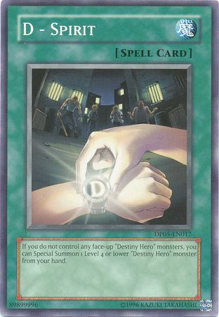 D Spirit DP05 EN017 Common Unlimited Duelist Pack Aster Phoenix Unlimited Singles D Spirit DP05 EN017 Common Unlimited Duelist Pack Aster Phoenix Unlimited Singles