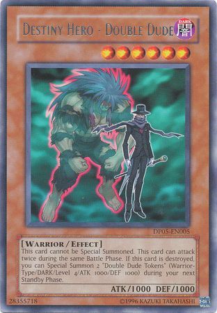 Destiny Hero Double Dude DP05 EN005 Rare Unlimited Duelist Pack Aster Phoenix Unlimited Singles Destiny Hero Double Dude DP05 EN005 Rare Unlimited Duelist Pack Aster Phoenix Unlimited Singles
