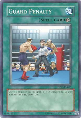 Guard Penalty DP05 EN015 Common Unlimited Duelist Pack Aster Phoenix Unlimited Singles Guard Penalty DP05 EN015 Common Unlimited Duelist Pack Aster Phoenix Unlimited Singles