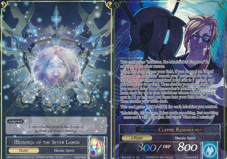 Memoria of the Seven Lands Machina Clever Researcher BFA 093 J Full Art Rare Force of Will Battle for Attoractia Singles Memoria of the Seven Lands Machina Clever Researcher BFA 093 J Full Art Rare Force of Will Battle for Attoractia Singles
