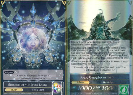 Memoria of the Seven Lands Arla Guardian of the Skies BFA 094 J Rare Memoria of the Seven Lands Arla Guardian of the Skies BFA 094 J Rare