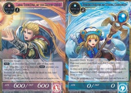 Lars Inheritor of the Sacred Spirit Glorian Princess of Water Charlotte BFA 077 SR Force of Will Battle for Attoractia Singles Lars Inheritor of the Sacred Spirit Glorian Princess of Water Charlotte BFA 077 SR Force of Will Battle for Attoractia Singles