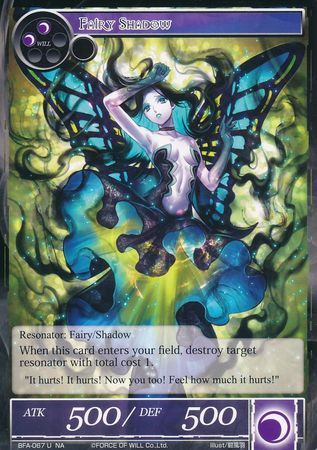 Fairy Shadow BFA 067 Uncommon Fairy Shadow BFA 067 Uncommon