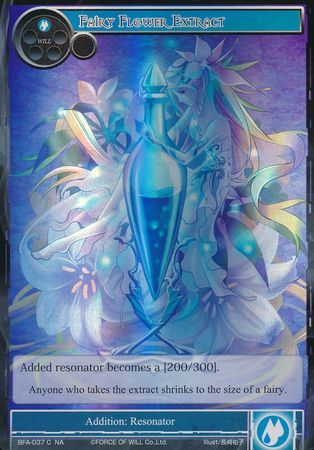 Fairy Flower Extract BFA 037 Common Foil Fairy Flower Extract BFA 037 Common Foil
