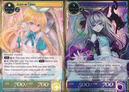 Alice of Light Alice of Shadow BFA 076 Super Rare Foil Alice of Light Alice of Shadow BFA 076 Super Rare Foil