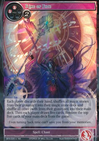 Ring of Fate BFA 026 Uncommon Foil Force of Will Battle for Attoractia Foil Singles Ring of Fate BFA 026 Uncommon Foil Force of Will Battle for Attoractia Foil Singles