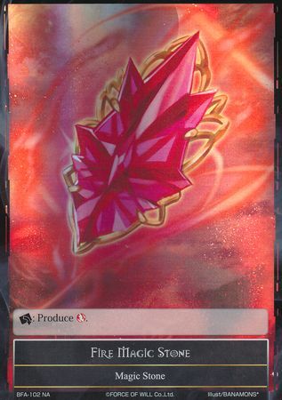 Fire Magic Stone BFA 102 Foil Force of Will Battle for Attoractia Foil Singles Fire Magic Stone BFA 102 Foil Force of Will Battle for Attoractia Foil Singles