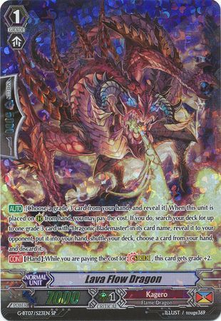 Lava Flow Dragon G BT07 S23EN Special Parallel SP G Booster Set 7 Glorious Bravery of Radiant Sword Singles Lava Flow Dragon G BT07 S23EN Special Parallel SP G Booster Set 7 Glorious Bravery of Radiant Sword Singles