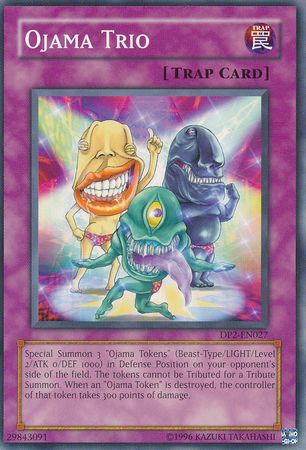 Ojama Trio DP2 EN027 Common Unlimited Duelist Pack Chazz Princeton Unlimited Singles Ojama Trio DP2 EN027 Common Unlimited Duelist Pack Chazz Princeton Unlimited Singles