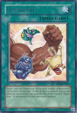 Ojamuscle DP2 EN021 Rare Unlimited Duelist Pack Chazz Princeton Unlimited Singles Ojamuscle DP2 EN021 Rare Unlimited Duelist Pack Chazz Princeton Unlimited Singles