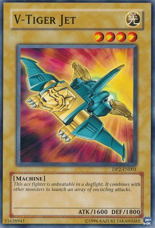 V Tiger Jet DP2 EN001 Common Unlimited Duelist Pack Chazz Princeton Unlimited Singles V Tiger Jet DP2 EN001 Common Unlimited Duelist Pack Chazz Princeton Unlimited Singles