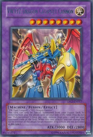 VWXYZ Dragon Catapult Cannon DP2 EN017 Rare Unlimited VWXYZ Dragon Catapult Cannon DP2 EN017 Rare Unlimited