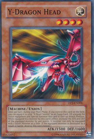 Y Dragon Head DP2 EN006 Common Unlimited Duelist Pack Chazz Princeton Unlimited Singles Y Dragon Head DP2 EN006 Common Unlimited Duelist Pack Chazz Princeton Unlimited Singles
