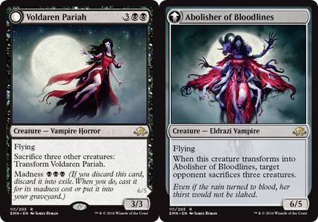 Voldaren Pariah | Abolisher of Bloodlines 111/205 - Eldritch Moon ...