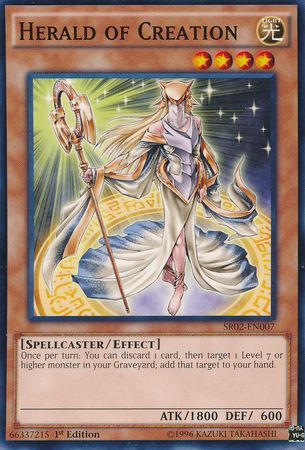 Herald of Creation SR02 EN007 Common 1st Edition Structure Deck Rise of the True Dragons 1st Edition Singles Herald of Creation SR02 EN007 Common 1st Edition Structure Deck Rise of the True Dragons 1st Edition Singles