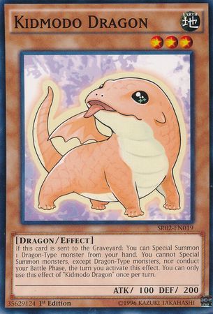 Kidmodo Dragon SR02 EN019 Common 1st Edition Structure Deck Rise of the True Dragons 1st Edition Singles Kidmodo Dragon SR02 EN019 Common 1st Edition Structure Deck Rise of the True Dragons 1st Edition Singles