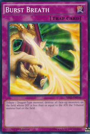 Burst Breath SR02 EN036 Common 1st Edition Structure Deck Rise of the True Dragons 1st Edition Singles Burst Breath SR02 EN036 Common 1st Edition Structure Deck Rise of the True Dragons 1st Edition Singles