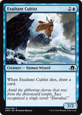 Exultant Cultist 059 205 Eldritch Moon Singles Exultant Cultist 059 205 Eldritch Moon Singles