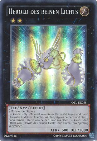 Herold des reinen Lichts JOTL DE058 Super Rare Unlimited Herold des reinen Lichts JOTL DE058 Super Rare Unlimited
