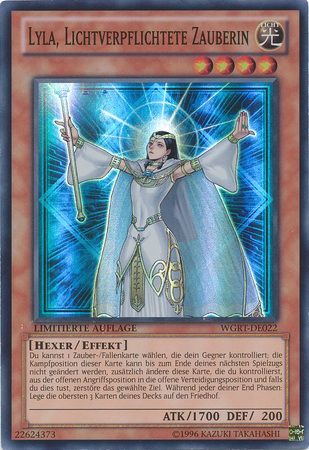 Lyla Lichtverpflichtete Zauberin WGRT DE022 Super Rare Limited Lyla Lichtverpflichtete Zauberin WGRT DE022 Super Rare Limited