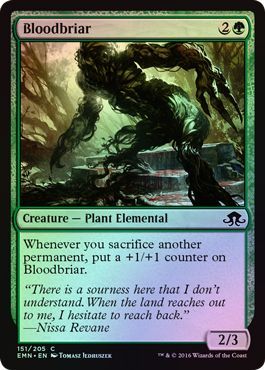 Bloodbriar 151 205 Foil Eldritch Moon Foil Singles Bloodbriar 151 205 Foil Eldritch Moon Foil Singles
