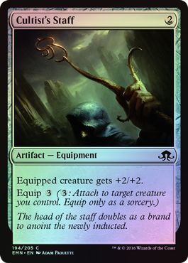 Cultist s Staff 194 205 Foil Eldritch Moon Foil Singles Cultist s Staff 194 205 Foil Eldritch Moon Foil Singles