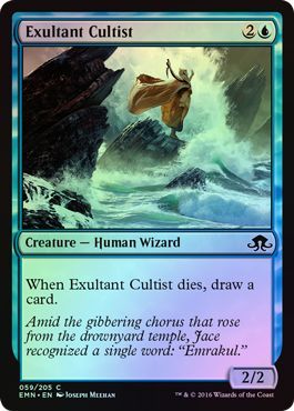Exultant Cultist 059 205 Foil Eldritch Moon Foil Singles Exultant Cultist 059 205 Foil Eldritch Moon Foil Singles