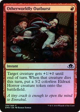 Otherworldly Outburst 138 205 Foil Otherworldly Outburst 138 205 Foil