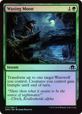 Waxing Moon 177 205 Foil Waxing Moon 177 205 Foil