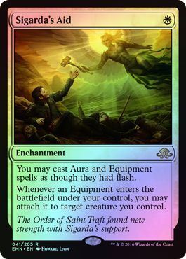 Sigarda s Aid 041 205 Foil Eldritch Moon Foil Singles Sigarda s Aid 041 205 Foil Eldritch Moon Foil Singles