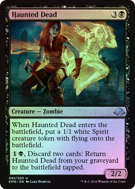 Haunted Dead 092 205 Foil Eldritch Moon Foil Singles Haunted Dead 092 205 Foil Eldritch Moon Foil Singles