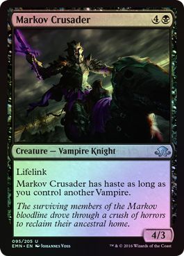 Markov Crusader 095 205 Foil Markov Crusader 095 205 Foil