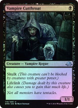 Vampire Cutthroat 110 205 Foil Vampire Cutthroat 110 205 Foil