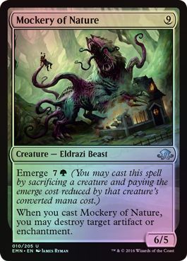 Mockery of Nature 010 205 Foil Mockery of Nature 010 205 Foil