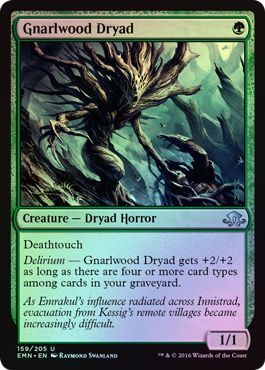 Gnarlwood Dryad 159 205 Foil Gnarlwood Dryad 159 205 Foil