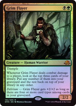 Grim Flayer 184 205 Foil Eldritch Moon Foil Singles Grim Flayer 184 205 Foil Eldritch Moon Foil Singles