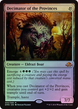 Decimator of the Provinces 002 205 Foil Decimator of the Provinces 002 205 Foil