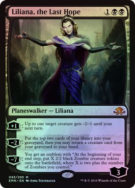 Liliana the Last Hope 093 205 Foil Liliana the Last Hope 093 205 Foil