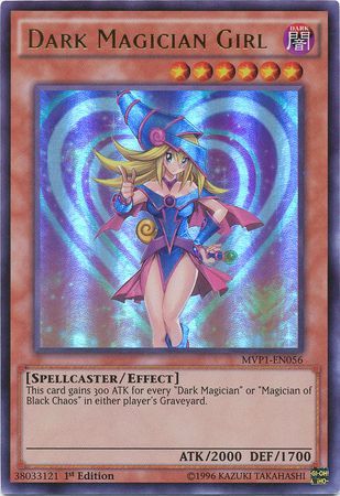 Dark Magician Girl - MVP1-EN056 - Ultra Rare 1st Edition ...