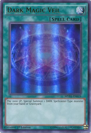 Dark Magic Veil MVP1 EN019 Ultra Rare 1st Edition The Dark Side of Dimensions 1st Edition Singles Dark Magic Veil MVP1 EN019 Ultra Rare 1st Edition The Dark Side of Dimensions 1st Edition Singles
