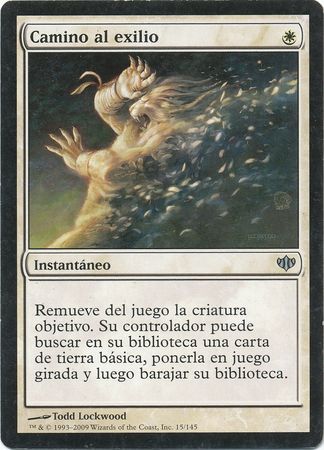 Camino al exilio Path to Exile Conflux Spanish Conflux Spanish Singles Camino al exilio Path to Exile Conflux Spanish Conflux Spanish Singles