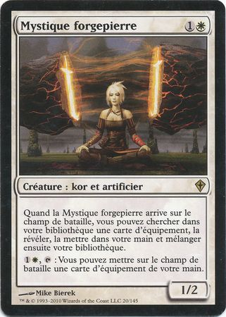 Mystique forgepierre Stoneforge Mystic Worldwake Singles French Mystique forgepierre Stoneforge Mystic Worldwake Singles French