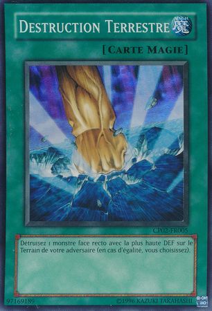 Destruction Terrestre CP02 FR005 Super Rare Destruction Terrestre CP02 FR005 Super Rare