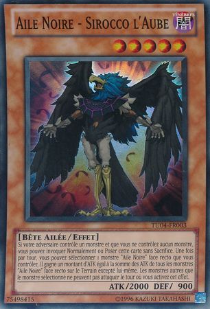 Aile Noire Sirocoo L Aube TU04 FR003 Super Rare Aile Noire Sirocoo L Aube TU04 FR003 Super Rare