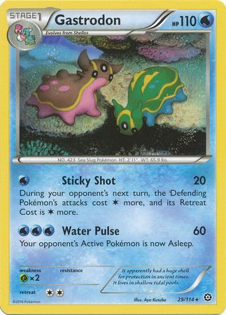 Gastrodon 29 114 Rare Gastrodon 29 114 Rare